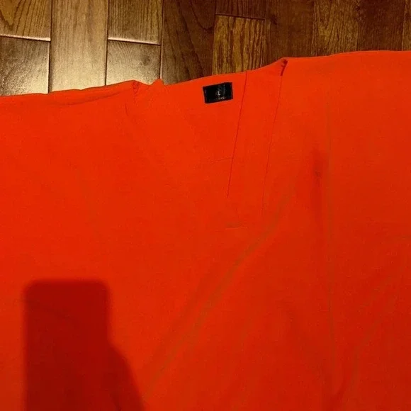 Vintage 1970’s Couture style Fashion Satin Osteich  Feather Trim Kaftan - Picture 5 of 15